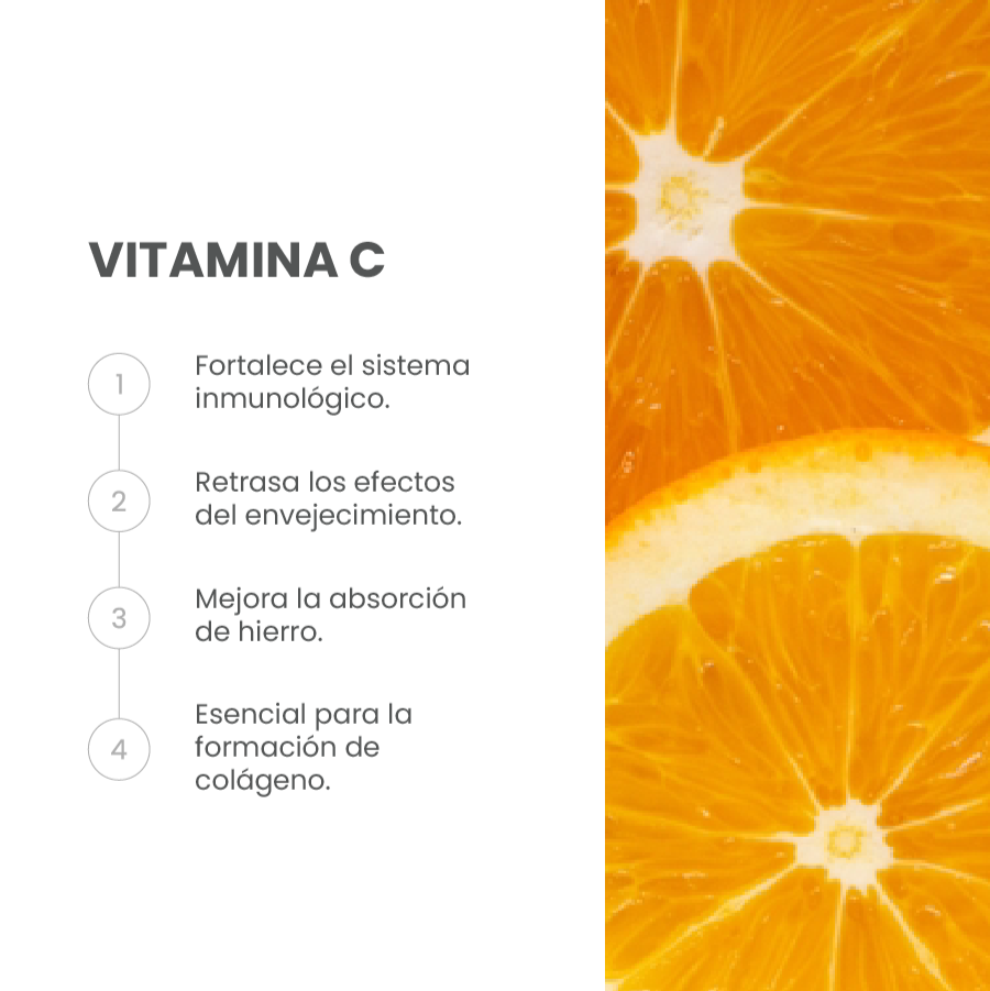 Ingrediente Vitaminas C y B